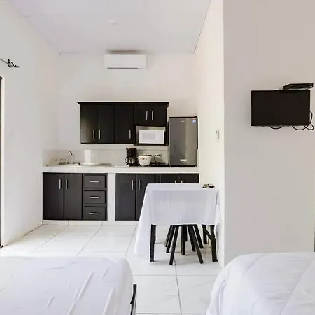 Casa Chika 4 Estudio equipado con aire y cocina cerca de Playa Grande
